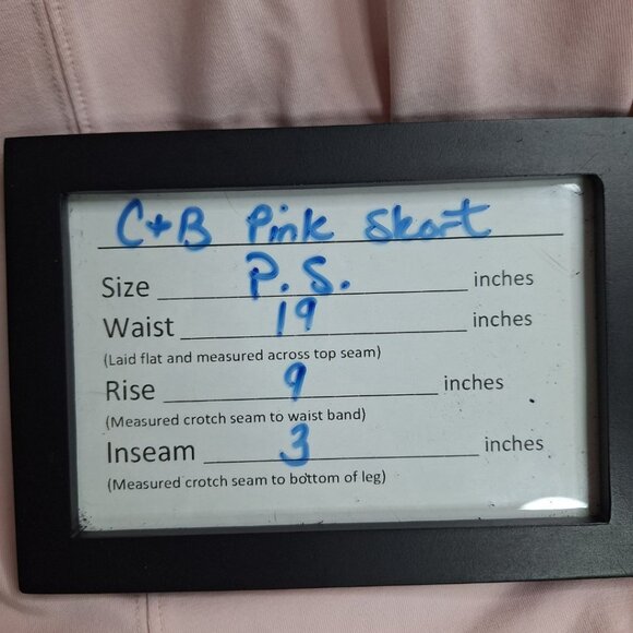 Christopher And Banks Skort Light Pink Pockets Womens Petite Small Tennis Golf - Picture 4 of 6